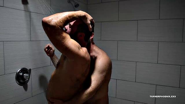 After a hot threesome with Zev and Topher, MuscleBull isn't quite ready to end things with a hot shower. From the shower to the bedroom, MuscleBull wants every bit of Topher.