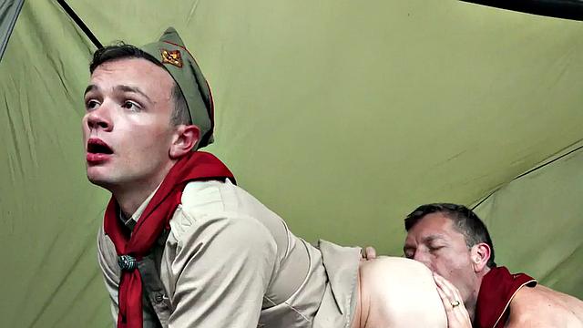 Amateur anal adventure with scoutmaster