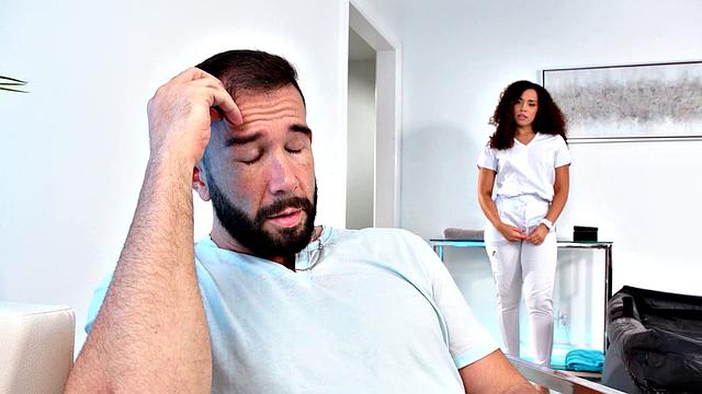 NURU MASSAGE - Pretty Ebony Willow Ryder Knows How To Relieve Stress With NURU Massage