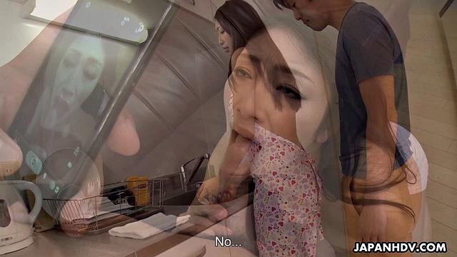 Reiko Kobayakawa Shows her Cock-Sucking Skills