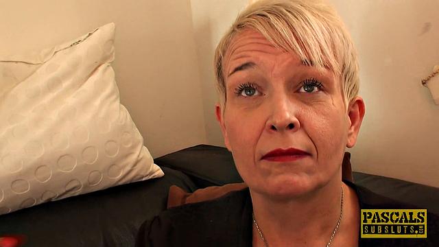 SubSluts Scarla Swallows: Solo orgasm denied again & again