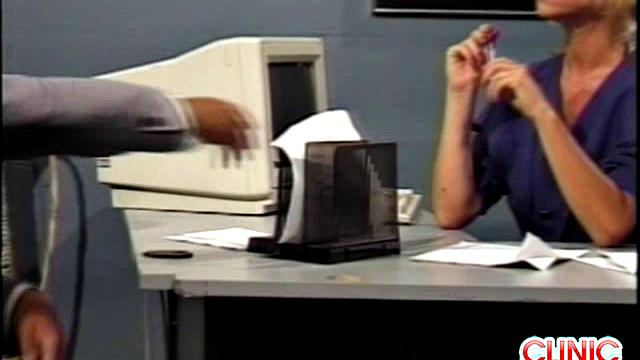 Bored Secretary Seducing Patient