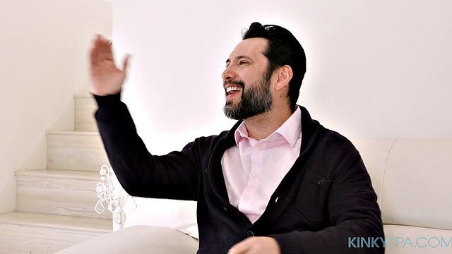 Paris White's stepdad checks up on her at work