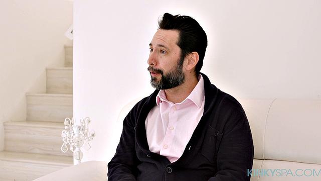 Paris White's stepdad checks up on her at work