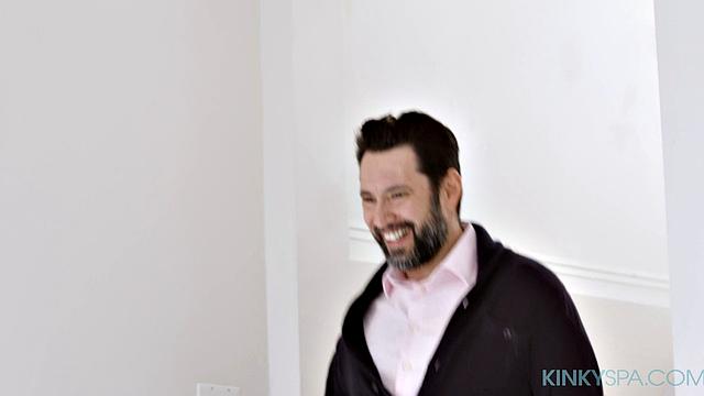 Paris White's stepdad checks up on her at work