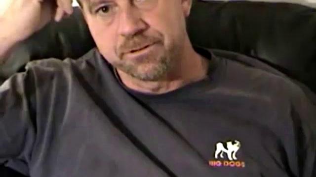 Joe is a rugged and very hairy construction contractor. When he first came by for an interview, Joe was extremely nervous about being filmed, but seemed to settle down after he got sucked.