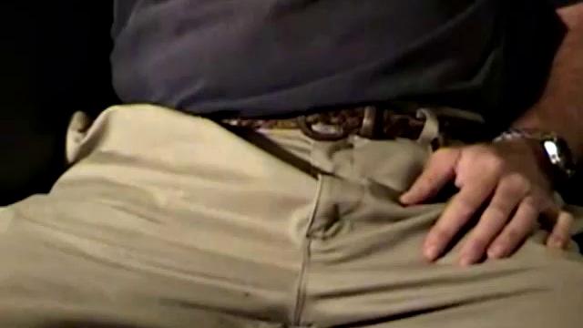 Joe is a rugged and very hairy construction contractor. When he first came by for an interview, Joe was extremely nervous about being filmed, but seemed to settle down after he got sucked.