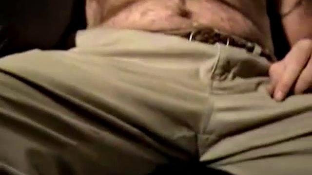 Joe is a rugged and very hairy construction contractor. When he first came by for an interview, Joe was extremely nervous about being filmed, but seemed to settle down after he got sucked.