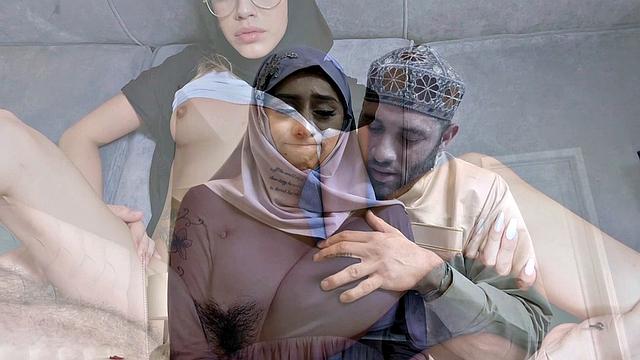 страсть под хиджабом: арабские красотки устраивают жару в постели