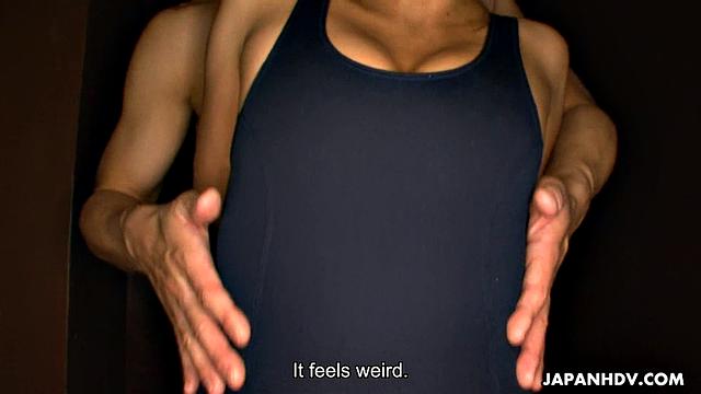 Teen Shiraishi gets pleased in bathroom