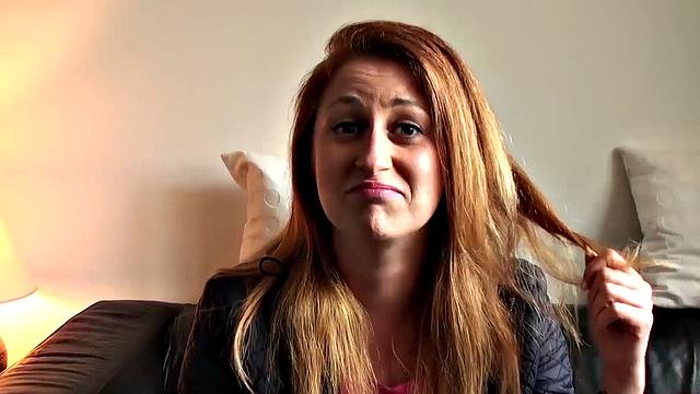 Raunchy subslut Paris slurps cum after rough plow