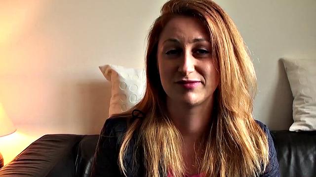 Raunchy subslut Paris slurps cum after rough plow