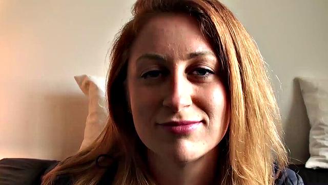 Raunchy subslut Paris slurps cum after rough plow