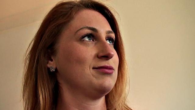 Raunchy subslut Paris slurps cum after rough plow