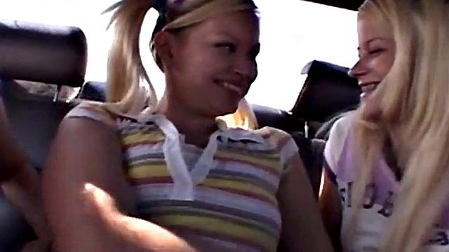 Milton twins finger blonde pussy