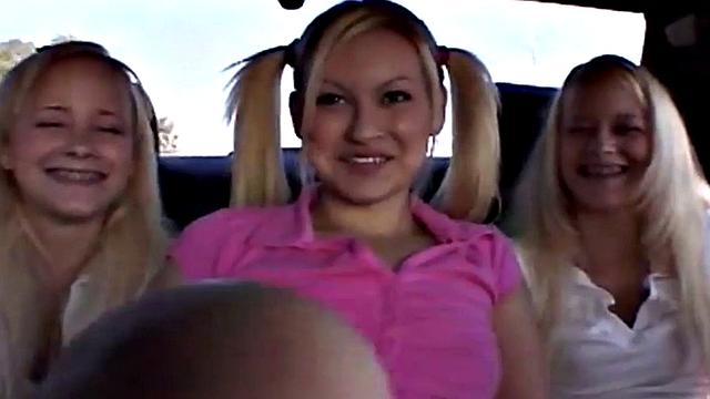 Milton twins finger blonde pussy
