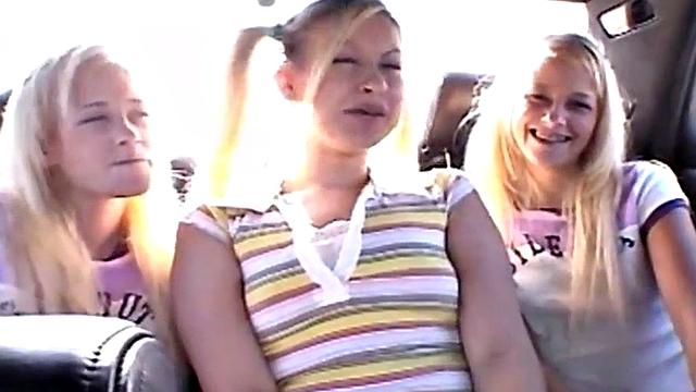 Milton twins finger blonde pussy