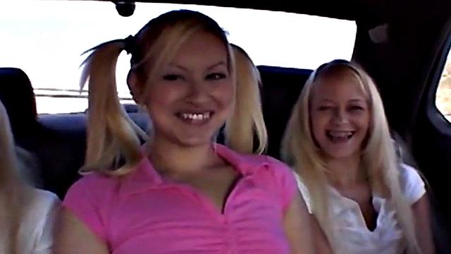 Milton twins finger blonde pussy