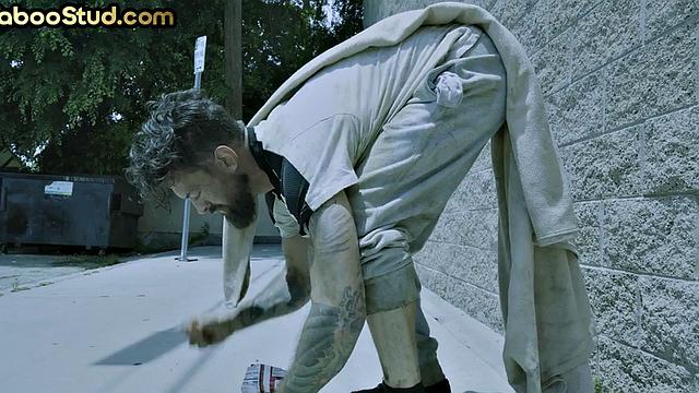 Kinky stepbro fucks bottom and cums hard on doll