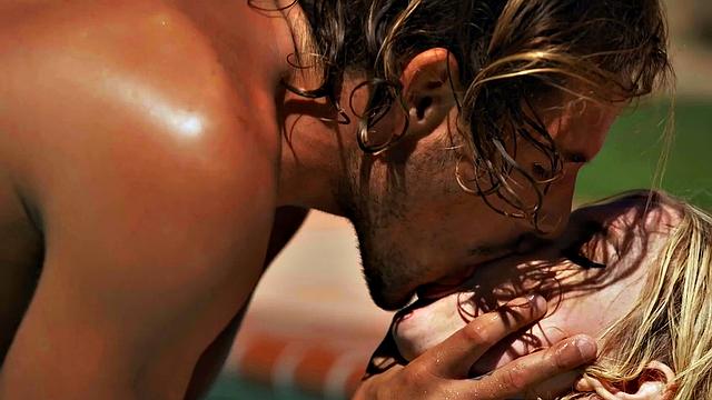 Blonde Beauty Made Love Outdoors - EroticaX