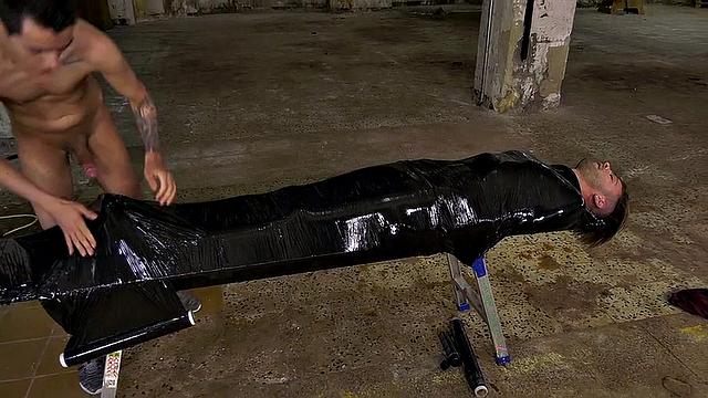 Связали и трахнули в горло - Данте Лукас и Алексис Тиволи