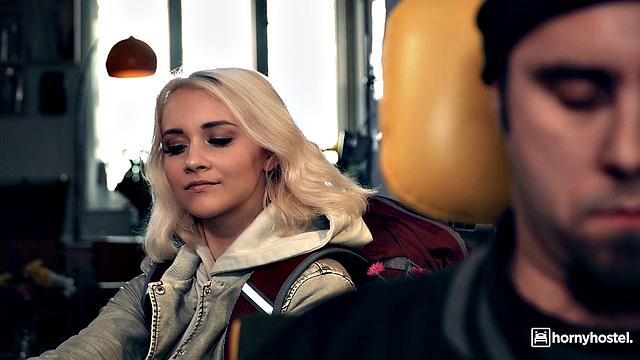 Blonde fucked by an intruder