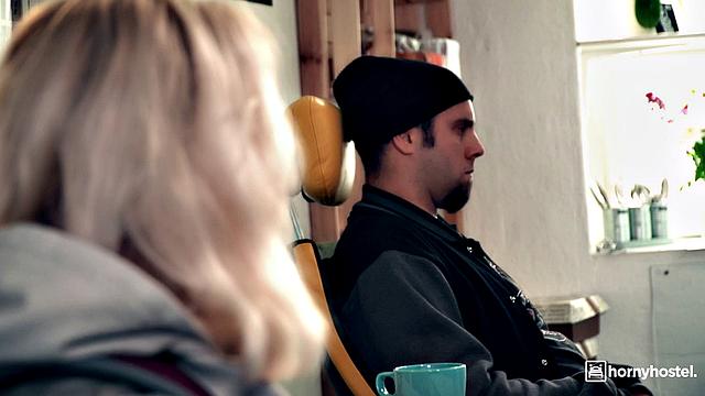 Blonde fucked by an intruder