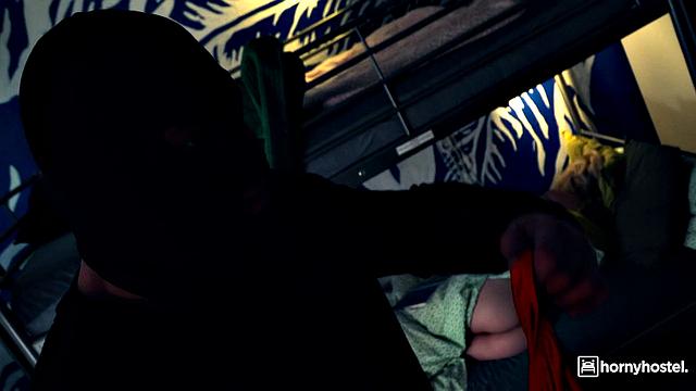 Blonde fucked by an intruder