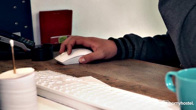 Blonde fucked by an intruder