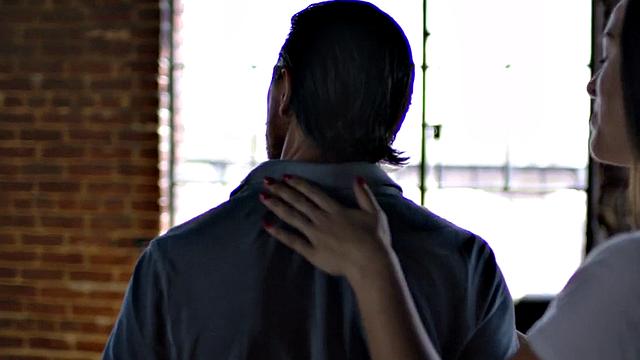 Erotic stepdaughter rides stepdaddy in slowburn affair