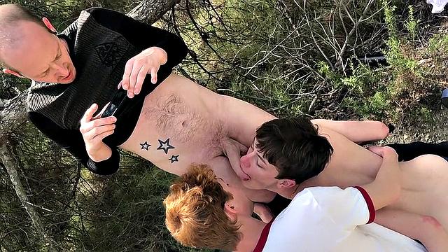 Two Twinks Newbies Get Barebacked! Part 4 - Alex Faux, Avery Monroe, Sean Taylor, Sebastian Kane