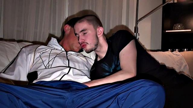 Sneakers fetish stud rimmed and sucked at home