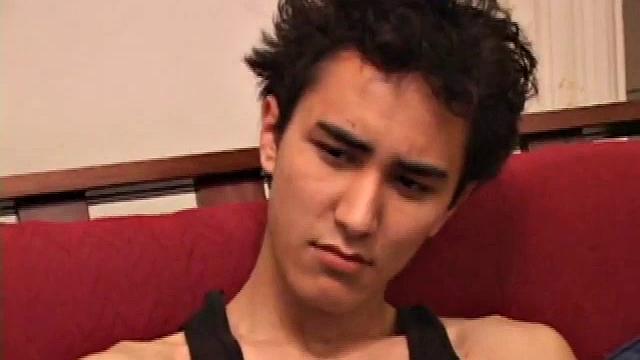Young Emilio Jerks His Meat
