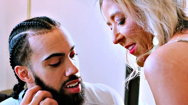 69-year-old Lacey's first porn with a 27-year-old