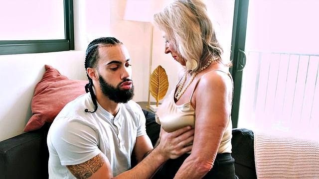 69-year-old Lacey's first porn with a 27-year-old