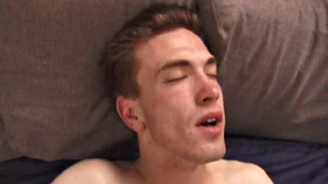 After stripping naked, Ricky takes Damon's entire cock into his mouth with no effort. Damon returns the favor by getting Ricky up on his knees so he can suck his beautiful dick. Then Ricky bends Damon over so he can suck on his own cock.