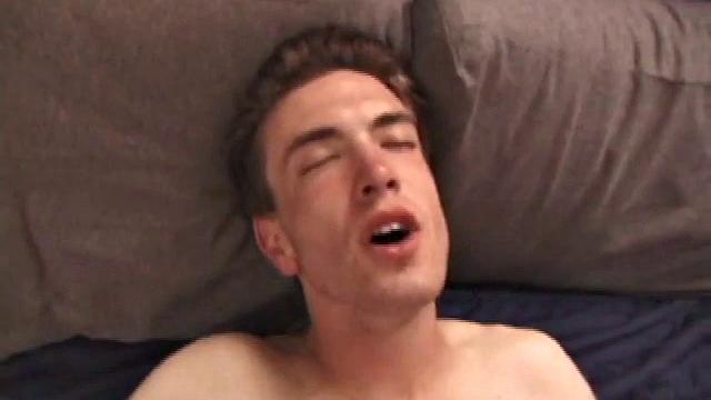 After stripping naked, Ricky takes Damon's entire cock into his mouth with no effort. Damon returns the favor by getting Ricky up on his knees so he can suck his beautiful dick. Then Ricky bends Damon over so he can suck on his own cock.