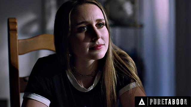 PURE TABOO: стрёмный отчим тайно соблазняет и трахается с горячей подругой падчерицы!
