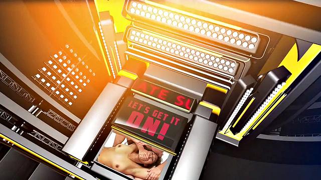 Asian Wrestler Fingered By Opponent