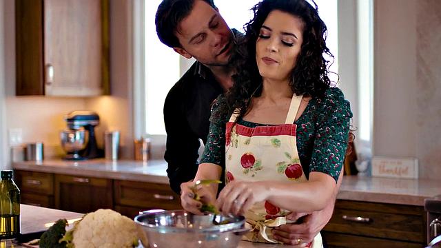 21yo petite babe penetrated by huge dick in wet pussy