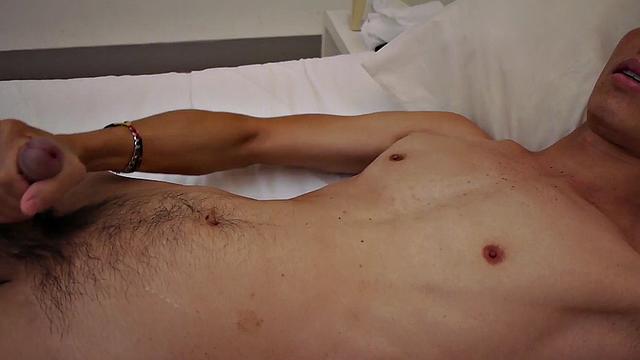 Assfucking gaydaddy drills Asian twink in closeup anal