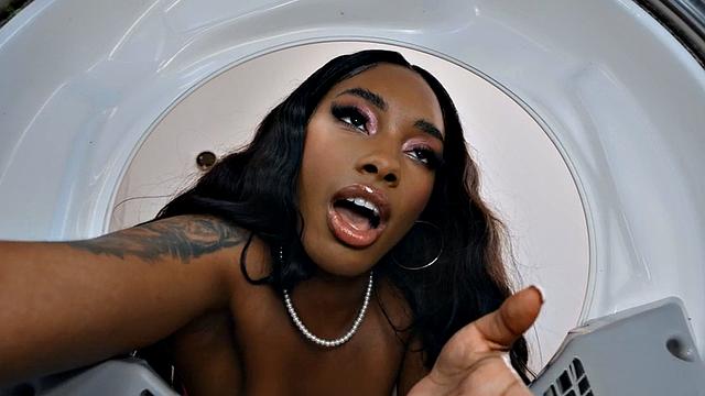 Big nubian bent and fucked deep