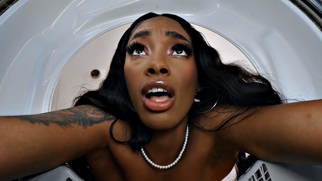 Big nubian bent and fucked deep