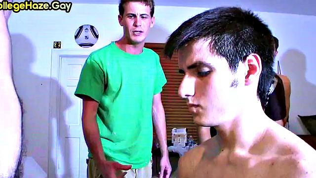 Picked up dude assfucked at party for fraternity