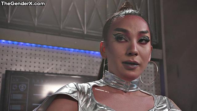 Big ass coslplay trans pounded by BF