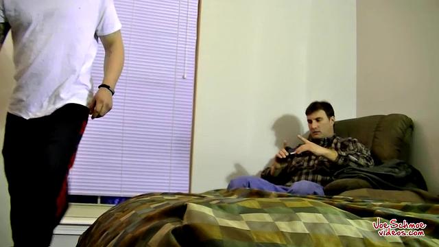 Straight Chuck Gets His Dick Sucked - Chuck &amp; Joe