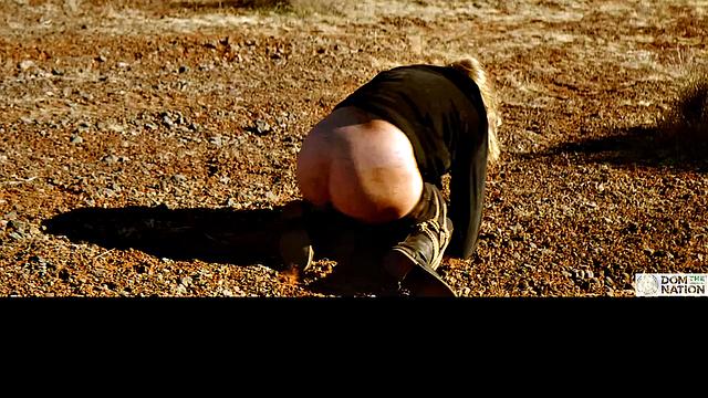 Crawling across the cold wilderness while eating her out