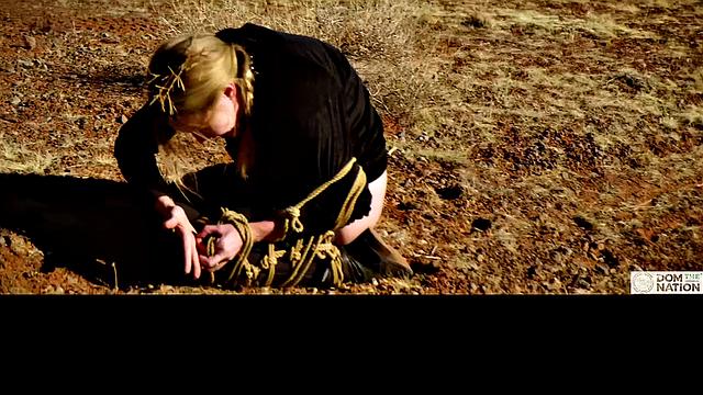 Crawling across the cold wilderness while eating her out