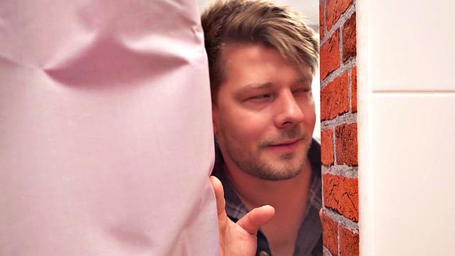 Hostel bae sharing cock with a MILF