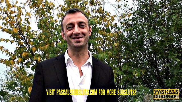 Public disgrace! Nice girl Lucia Love fucked outside like a whore